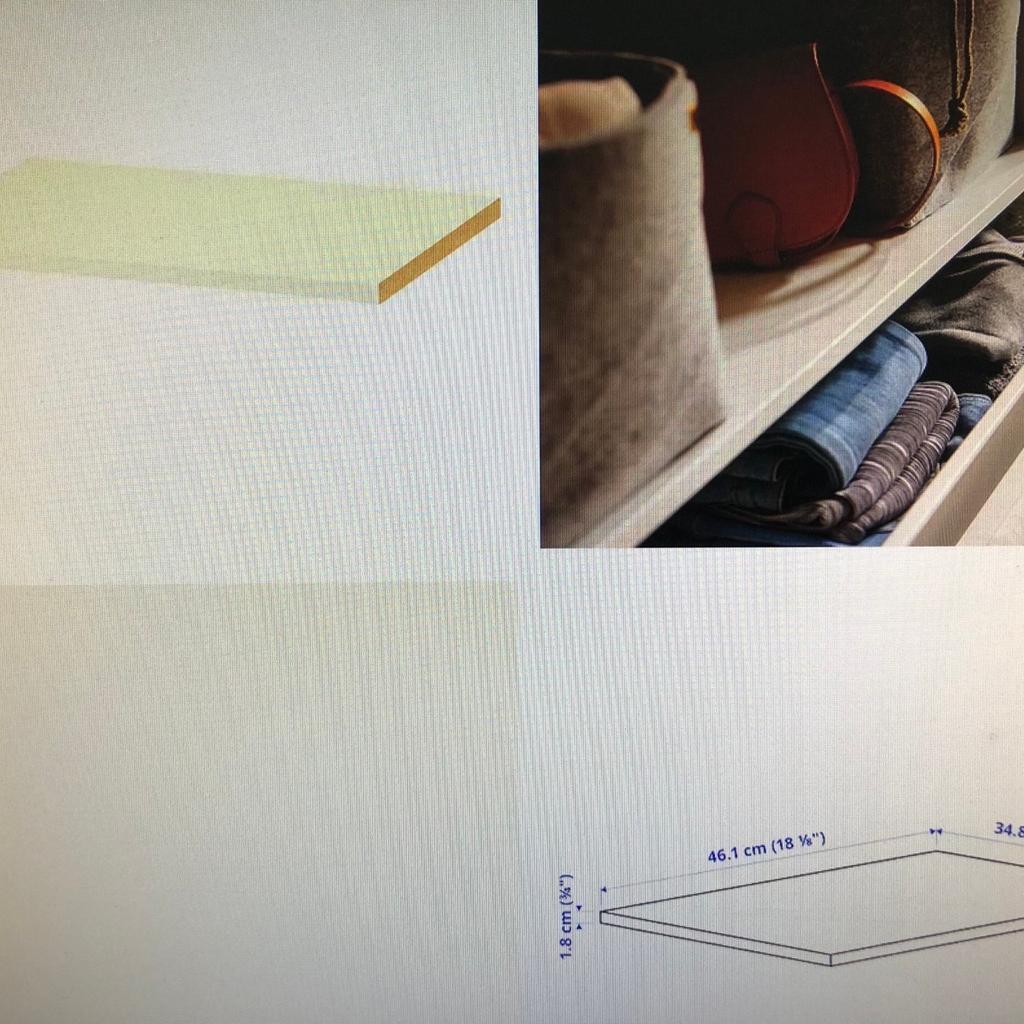 NEUER IKEA PAX Fachboden günstig zu verkaufen !

1 Stück inkl. Fächerträger/ Schrauben je 4 Stück
Farbe: Weiß
Größe: 50 x 35cm
VP: 10€

Nur ausgepackt wurde die falsche Größe gekauft :(

!(viele weitere Artikel günstig zu verkaufen)!