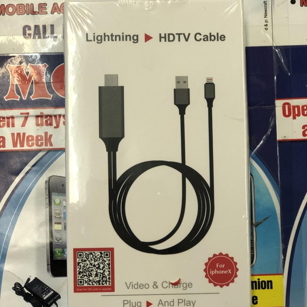 iPhone Lightning to HDTV cable for any type of iPhone iPad And IOS

NO POSTAGE AVAILABLE, ONLY COLLECTION!

Any Questions....!!!!
***
Please Feel Free To Contact us @
0208 - 523 0698
10:30 am to 7:00 pm (Monday - Friday)
11:00 am to 5:30 pm (Saturday)

Mobilix Fone Lab Chingford
67 Chingford Mount Road,
Chingford , London E4 8LU