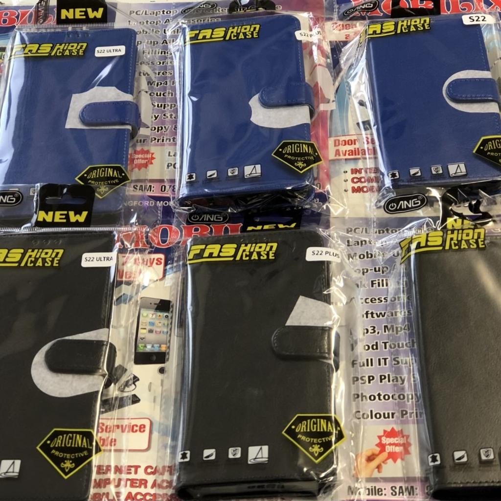 Brand New Samsung Galaxy S22,S22Pro,S22+ & S22 ULTRA book cases, jel cases & 360TPU cases available

NO POSTAGE AVAILABLE, ONLY COLLECTION!

Any Questions....!!!!
***
Please Feel Free To Contact us @
0208 - 523 0698
10:30 am to 7:00 pm (Monday - Friday)
11:00 am to 5:30 pm (Saturday)

Mobilix Fone Lab Chingford
67 Chingford Mount Road,
Chingford , London E4 8LU