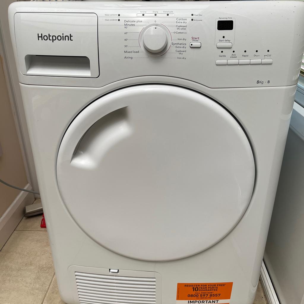 Hotpoint 8kg Condenser Tumble Dryer in GU11 Rushmoor for £90.00 for