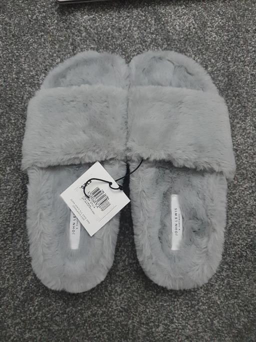 Buy & Sell Greater Manchester Stockport - Photos for John Lewis Fluffy Slidders