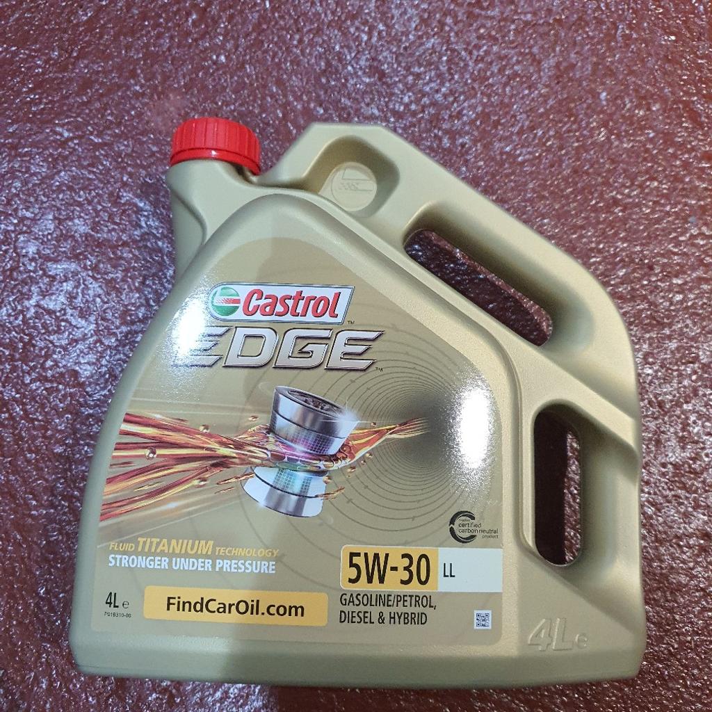 Castrol edge 5w 30 LL engine oil 4L in UB2 Ealing for £30.00 for sale ...