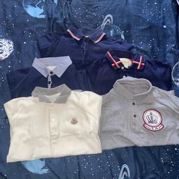 All 100% genuine
2 moncler
3 Gucci
1 D&G
All age 6
All 40 each
Or 6 for 150
Pick up only
