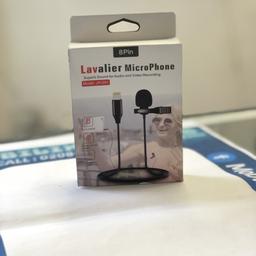 Lavalier Microphone to Lightning Cable for all iPhone Models

Superb sound for audio and video recording.

Foam windscreen for clarity of speech.

Tie clip for easy attachment.

8 Pin connector.

NO POSTAGE AVAILABLE, ONLY COLLECTION!

Any Questions....!!!!
***
Please Feel Free To Contact us @
0208 - 523 0698
10:30 am to 7:00 pm (Monday - Friday)
11:00 am to 5:30 pm (Saturday)

Mobilix Fone Lab Chingford
67 Chingford Mount Road,
Chingford , London E4 8LU