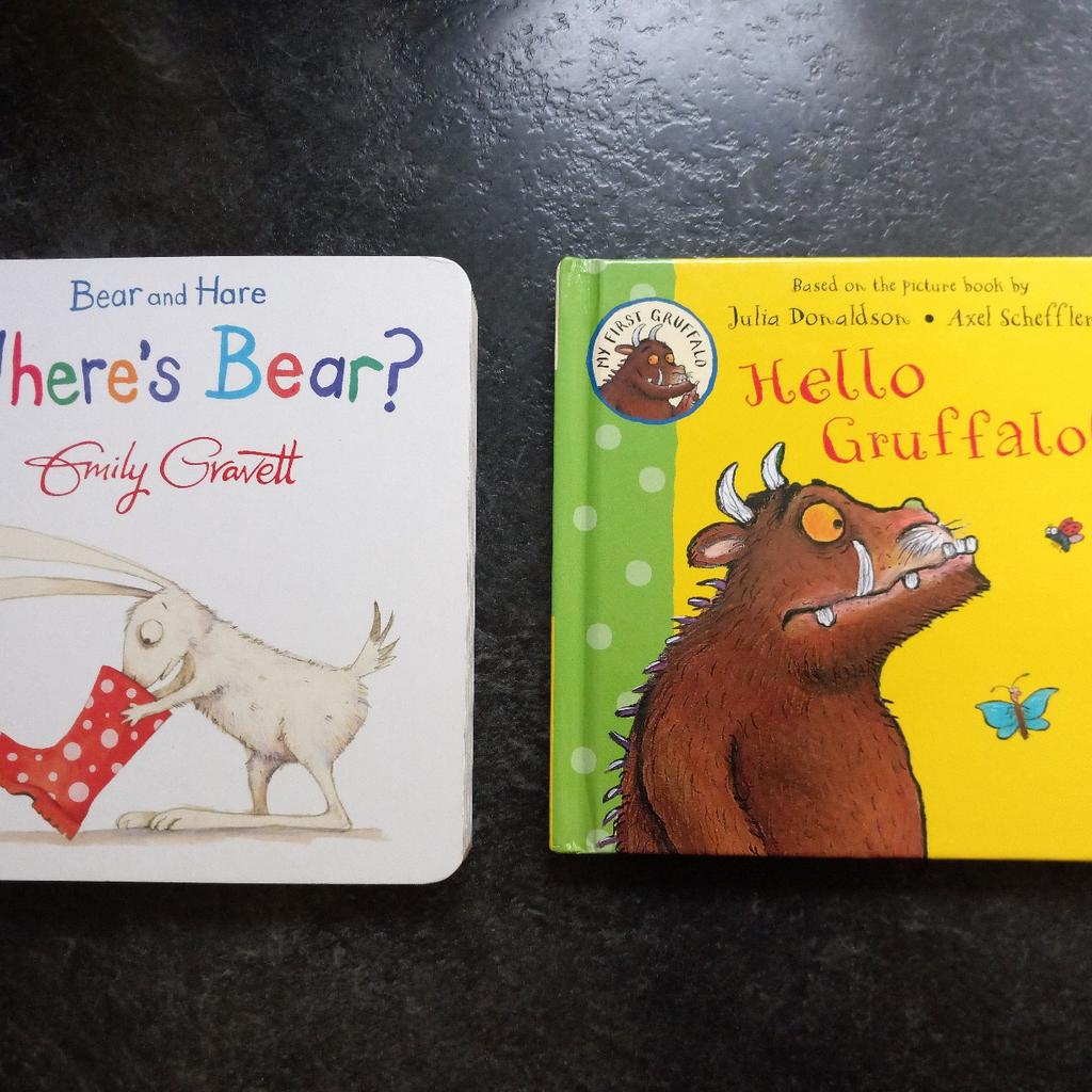 Hello Gruffalo and Where's Bear board books in LU6 Dunstable for £1.95 ...