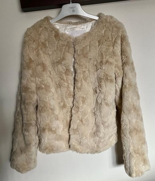 Buy & Sell Derbyshire Chesterfield - Photos for TU Faux Fur Party Christmas Jacket Age 11-12