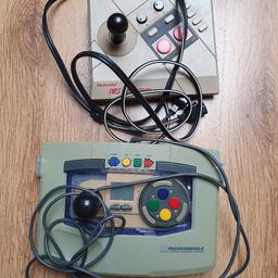 2 Multifunktionskontroller

Der untere (Bild 1) ist für den Super Nintendo, der andere für den NES Nintendo

Je 25€

NES Kontroller VERKAUFT

Versand für ein oder beide Kontroller 5€

Abholung bevorzugt