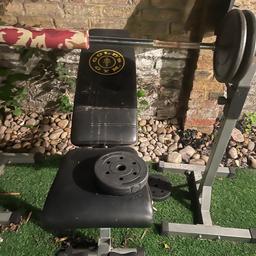 Moving house so giving away my bench, rack, bar, weights. Please let me know. Based in Hammersmith.