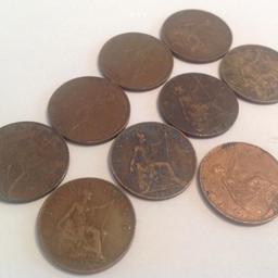 9 King George Farthing coins. 1917, 1921,1924,1925,1927,1928,1929,1931,1932
Priced for all. PayPal accepted.