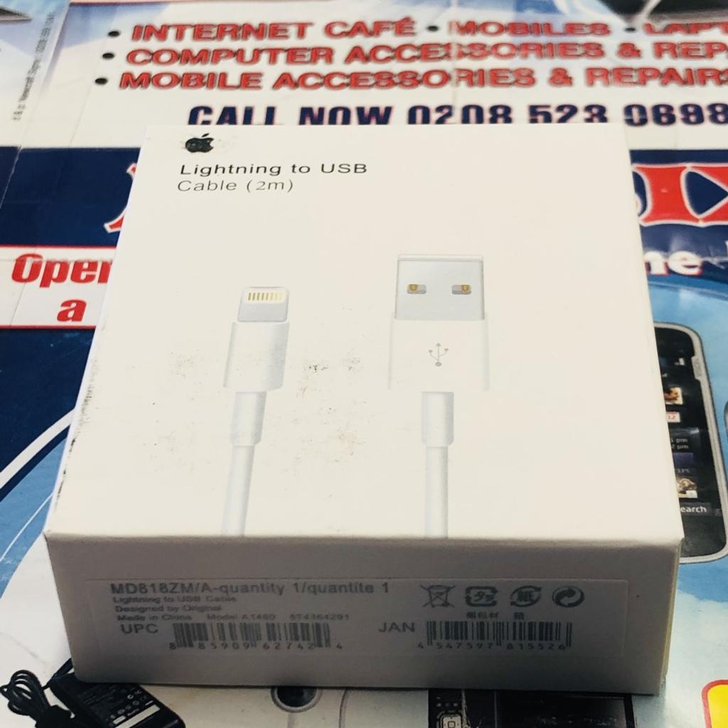 USB C to Lightning Cable 2m Type C iPhone Fast Charging Cable for iPhone 11 Pro X XS XR & All iPad

Brand: Apple

Condition: New

Cable length: 2 Meter

Connector type: USB C to Lightning Cable

Compatible iPhone models: iPhone 12 Pro, iPhone 12 Pro Max, iPhone 12, iPhone 12 mini, iPhone 11 Pro, iPhone 11 Pro Max, iPhone 11, iPhone SE (2nd generation), iPhone XS, iPhone XS Max, iPhone XR, iPhone X, iPhone 8, iPhone 8 Plus, iPhone 7, iPhone 7 Plus

NO POSTAGE AVAILABLE, ONLY COLLECTION!

Any Questions....!!!!
***
Please Feel Free To Contact us @
0208 - 523 0698
10:30 am to 7:00 pm (Monday - Friday)
11:00 am to 5:30 pm (Saturday)

Mobilix Fone Lab Chingford
67 Chingford Mount Road,
Chingford , London E4 8LU