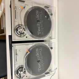 Technics Direct Drive Turntable SL 1200 MK7
Professioneller Plattenspieler
2 Stück 
Sehr wenig gebraucht - wie neu!!

Neupreis pro Stück liegt bei 900€!