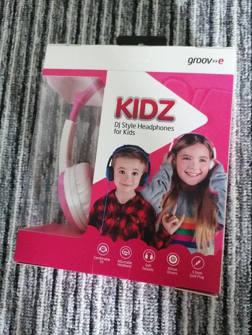 Buy & Sell West Midlands Birmingham - Photos for GroovE Kidz Headphones 40mm Pink white