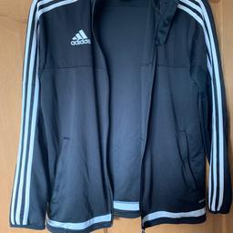 Climacool adidas zipped top. Adult size medium. Some pulls(see photo 2)