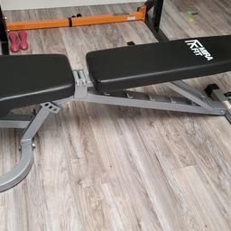 MIRAFIT FID adjustable weights bench which I have opened but not used. Bought this year and opened it to try it but haven't used it because if health reasons. I can pack it back into the box if needed for transport. Collection only due to size.
More info here
https://www.amazon.co.uk/gp/aw/d/B09S1G5TBR/ref=tmm_pap_swatch_0?ie=UTF8&qid=&sr=