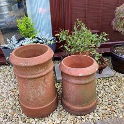 Chimney pots x 2 used ,, good condition ,, collection only