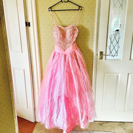 Buy & Sell Dorset Bournemouth, Christchurch and Poole - Photos for Yve London Pink Iridescent Sequin Prom Gown