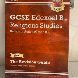 CGP Religious Studies Revision Guide for GCSE In perfect new Condition.
