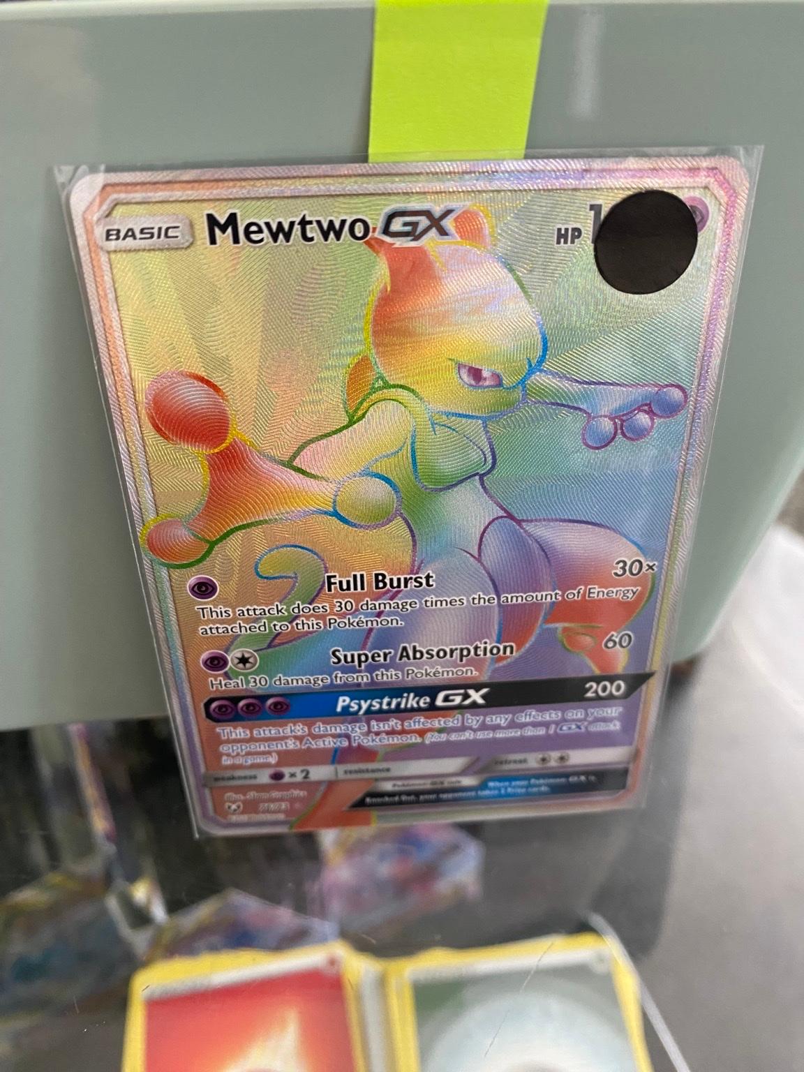 Mewtwo Gx Rainbow Rare From Shining Legends In Ln9 Lindsey F R 150 00