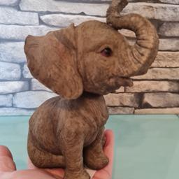 PLEASE SEE PHOTO INFO FOR POSTAGE DETAILS - I don't use the shpock delivery service ⚠️

Elephant Bobble Head 🖤🐘

This little cutie will wobble, bobble and nod its way into your heart 🖤🐘

Cast in the finest resin 🖤🐘

16.5cm Approx

£9.50 Collection Marston Green B37
£13.50 Includes UK p&p

Brand New In Box
No Offers Thank You
Won't Keep On Hold