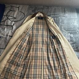 ladies Burberry coat immaculate condition.  forsale,