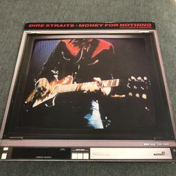 Dire straits money for nothing full length version plays well and cover in excellent condition for age.