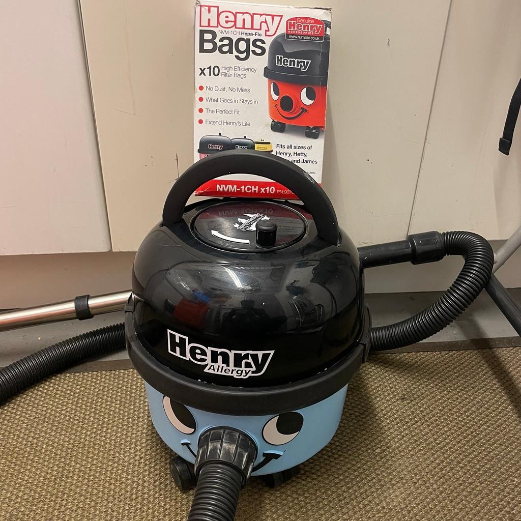 Numatic Henry Hoover + 10 bags in E14 Hamlets for £40.00 for sale Shpock