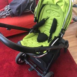 BABYSTYLE OYSTER2

Comes with colour pack
• Footmuff
• summer lining
• cushion lining
• Change Bag
• Rain-cover
• insect cover
• Parent & world facing seat

Still has a lot of use left in it :)
Open to reasonable offers.

Spam offers will be ignored