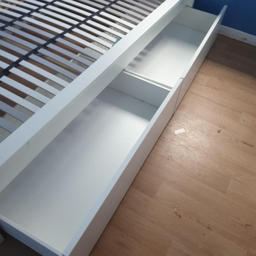 IKEA white bed with storage in CB7 Cambridgeshire für £ 29,00 zum