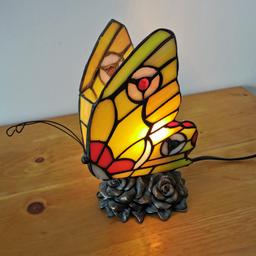 Butterfly lamp, collection only.