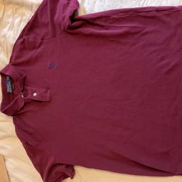 Verkaufe wenig getragenes Poloshirt von Polo Ralph Lauren in rot. Größe L
