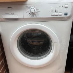 Selling my 6KG washing machine due to moving needs gone as soon as possible pick up only problem back needs tightening slightly