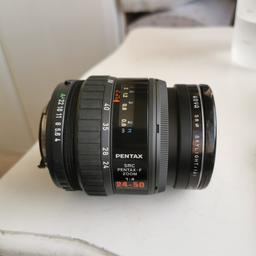 Pentax f SMC zoom 1:4 24-50mm lens

collection from slough