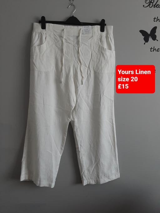 Buy & Sell Suffolk Ipswich - Photos for Ladies Yours Linen wide leg trousers