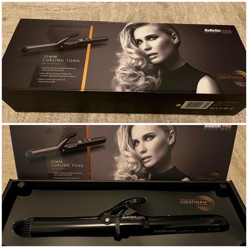 Buy & Sell Barking and Dagenham Romford - Barking and Dagenham - Photos for Babyliss pro 32mm curling tong (x3 available)