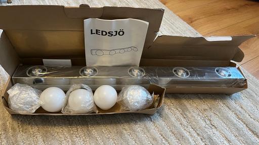 Buy & Sell Barking and Dagenham Romford - Barking and Dagenham - Photos for Ikea LEDSJÖ LED wall lamp. Stainless Steel