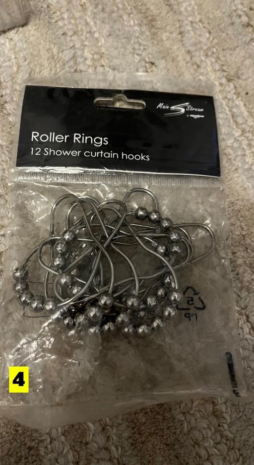 Buy & Sell Barking and Dagenham Romford - Barking and Dagenham - Photos for Shower curtain hook rings