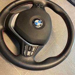 Verkaufe originales BMW Lenkrad - Sportline mit Airbag und Tempomat.
Lenkrad stammt aus einem 1er BMW F20, BJ 2015 mit 98.000 km.

Bei diesem Angebot handelt es sich um einen Privatverkauf - Keine Garantie oder Rückgabe möglich.