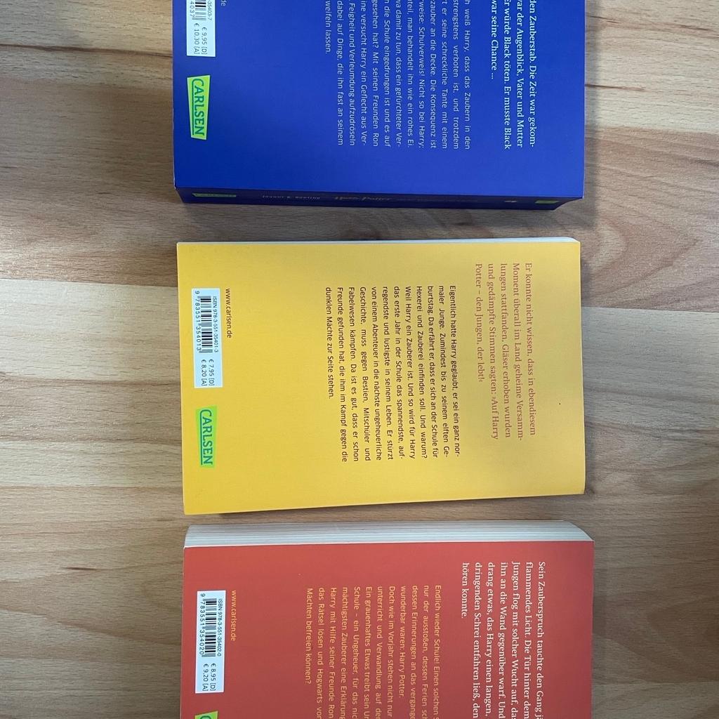 Harry Potter 3 Bücher in 67117 Limburgerhof for €15.00 for sale Shpock