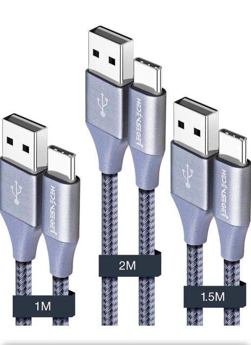 Buy & Sell Hampshire Gosport - Photos for Heden Seger USB C Type Cable – 3 Pack