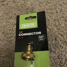Brand New
Brass Tap Connector / Hose Connector
Multiple available 
£2 each