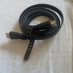 Brand new HDMI cable
Measured at 1.5m long
£2.50 + £2postage if required (or collect)