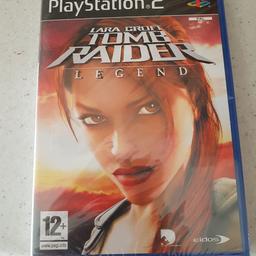 Lara Croft Tomb Raider Legend PlayStation 2 Video Game Mint UK Release SEALED.