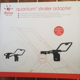 5 DIONO QUANTUM STROLLER ADAPTERS FOR MAXI COSI AND NUNA CAR SEATS