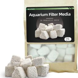 Aquarium Filter Media
-Biological Filter Media 
-Aquarium Ceramic Bio Filter Media Blocks
-Vast Surface Area for Fish Tank Sump, Canister Filter, Koi Ponds
-2L