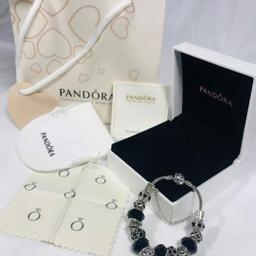 Pandora bracelet with charms never worn