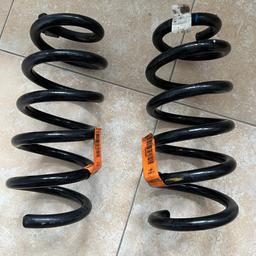 I have lowered my 2016 X5 F15 3.0d xdrive so I have the old front coil springs for sale. No rust or cracks, operated fine when they were fitted to the car, no squeaks or groans. Cheap fix for someone who needs to replace some front springs. Please note I am not a parts store so I can only tell you what they came off of, not what they will fit.
They are a collection item from EN8 7EL but a courier can be arranged at cost to the buyer, they weigh about 3kg so will be classed a medium parcel.

Thanks for looking