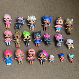 20 Lol figures great for a Christmas gift collection only (bargain)