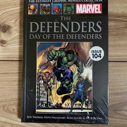 Marvel Graphic Novel - The Defenders - The Day of Defenders

BRAND NEW / STILL IN ORIGINAL PLASTIC WRAPPING / PLASTIC HAS STARTED TO TEAR SLIGHTLY AT THE BOTTOM BUT BOOK NEVER FULLY TAKEN OUT

THE ULTIMATE GRAPHIC NOVELS COLLECTION

OTHERS ALSO AVAILABLE, PLEASE SEE MY PAGE