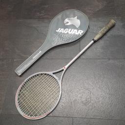 Jaguar Regent Graphite Squash Racket
(Rare to find in such good condition)
Grey. Code No. 73096

**Postage possible at buyer's expense with payment by PayPal please so buyer protection will apply 