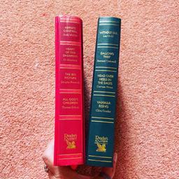 Bundle Of 2 Readers Digest Hardback Books 8 Condensed Novels Great Read Shelf Fillers - Set B

Ask me for buy it now!
Yes to Bundle Buys!

Item is in good condition with minimal sign of use but the red book is a bit wonky, refer to photos. Sold as seen basis! Not for fussy buyer as item is second hand. Smoke and Pet free home. 

Clearing family stash, unwanted gifts and from my shopaholic days on Multiple platforms so First Pay First Served Basis! YES to Reasonable Offers! NO reservations/returns/combined shipping/meet-ups/swaps! Confirmation of order IS NOT confirmation of sale until FULL payment is received. Using recycled packaging

Upgrade to pay extra for track and signed postage otherwise it's sent using Royal Mail 2nd class standard delivery. Not responsible for missing parcel. No refund once item is posted! Proof of postage receipt is available on request.

#library #digest #readers #novels #sea